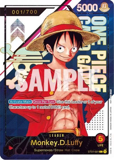 Monkey.D.Luffy ST01-001