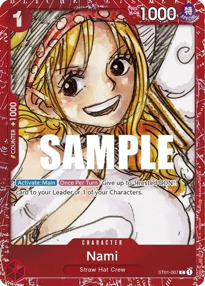 Nami [Red] ST01-007