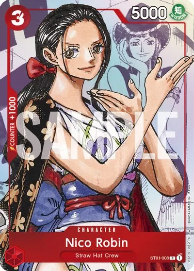 Nico Robin [Alternate Art] ST01-008