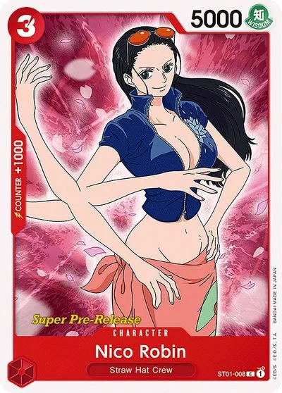 Nico Robin [Super Pre-release] ST01-008