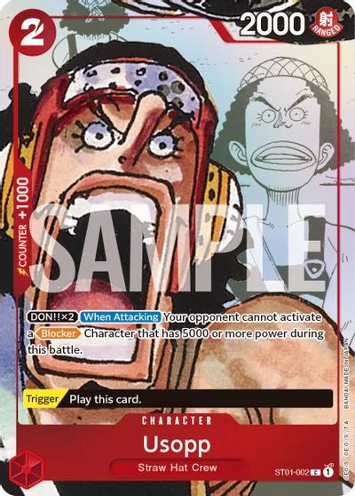 Usopp [Alternate Art] ST01-002