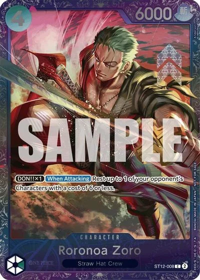 Roronoa Zoro [Top 64] ST12-008