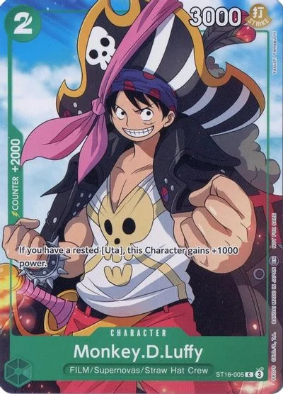 Monkey.D.Luffy [Welcome Pack Vol. 2] ST16-005