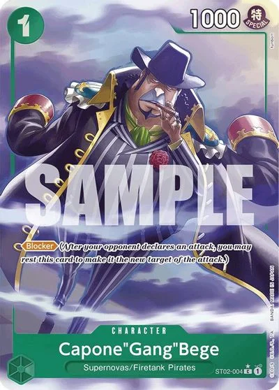 Capone Gang Bege [Alternate Art PRB01] ST02-004