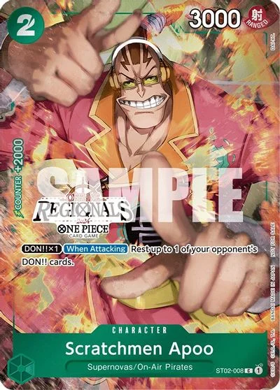 Scratchmen Apoo [Offline Regional] ST02-008