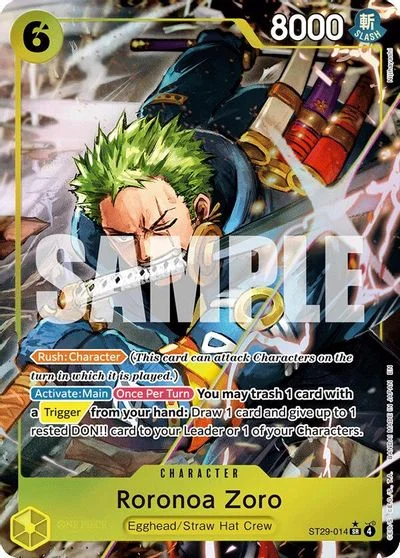 Roronoa Zoro [Full Art] ST29-014