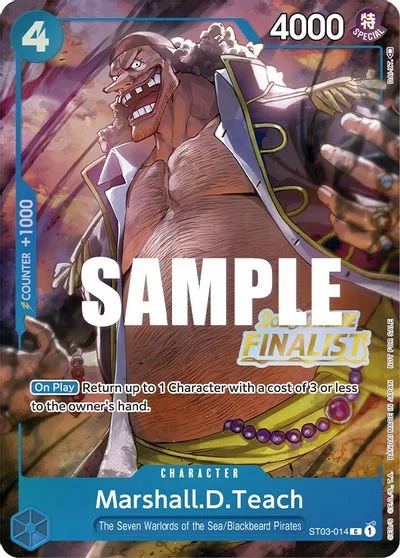 Marshall.D.Teach [Online Finalist] ST03-014