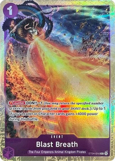 Blast Breath [Best Selection] ST04-016
