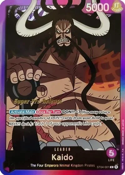 Kaido [Super Pre-release] ST04-001