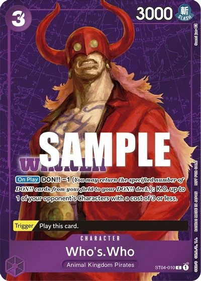 Who's.Who [Tournament Winner] ST04-010