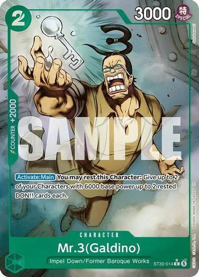 Mr.3[Galdino Foil] ST30-014