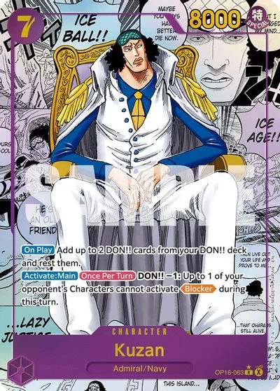 Kuzan [Manga] OP16-063