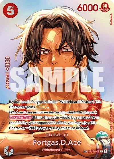 Portgas.D.Ace [SP Foil] ST15-005