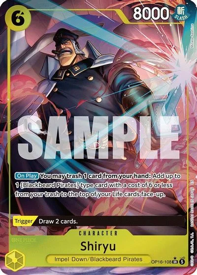 Shiryu [Full Art Foil] OP16-108