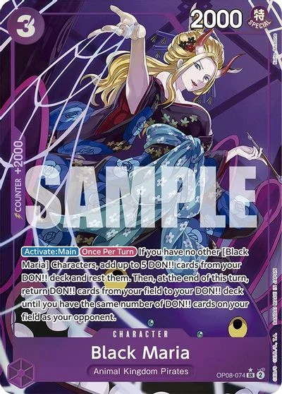 Black Maria [Alternate Art] OP08-074