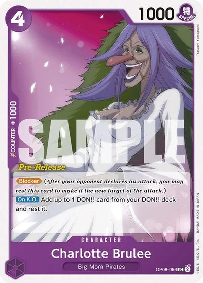 Charlotte Brulee [Pre-Release] OP08-066