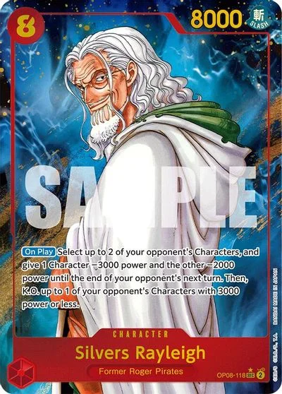 Silvers Rayleigh [Alternate Art] OP08-118