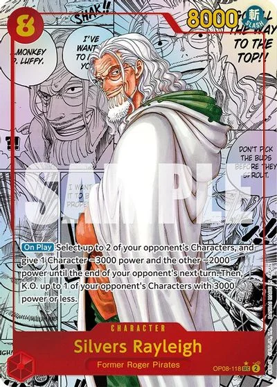 Silvers Rayleigh [Manga] OP08-118
