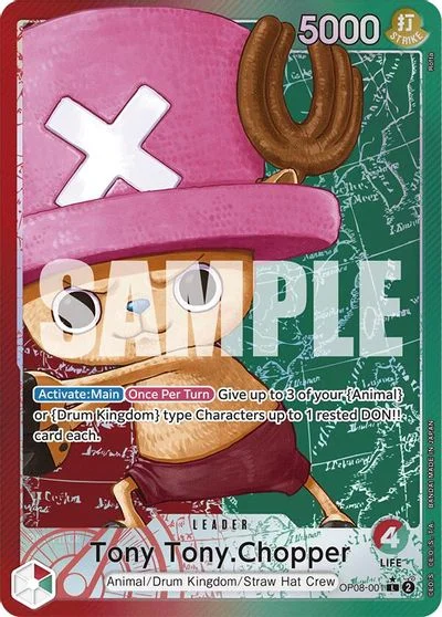 Tony Tony.Chopper [Alternate Art] OP08-001