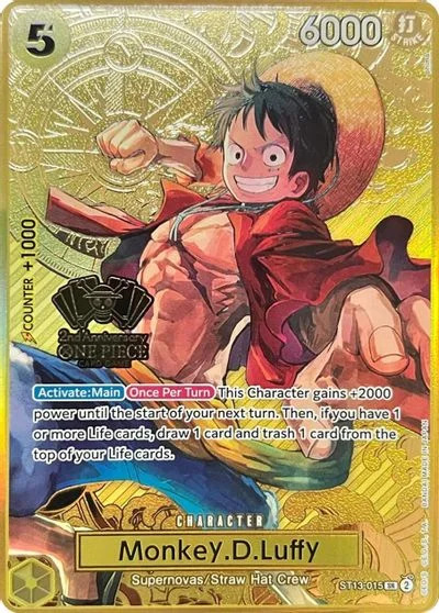 Monkey.D.Luffy [2nd Anniversary] ST13-015