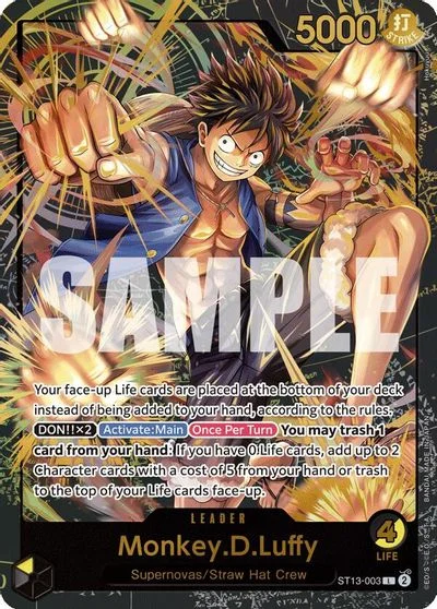 Monkey.D.Luffy [Leader Collection] ST13-003