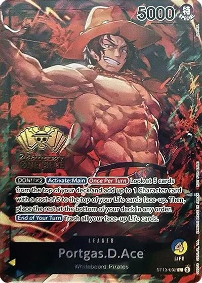 Portgas.D.Ace [2nd Anniversary] ST13-002