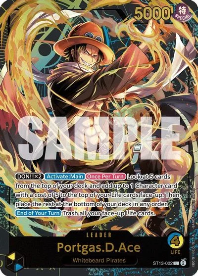 Portgas.D.Ace [Leader Collection] ST13-002 ST13-002