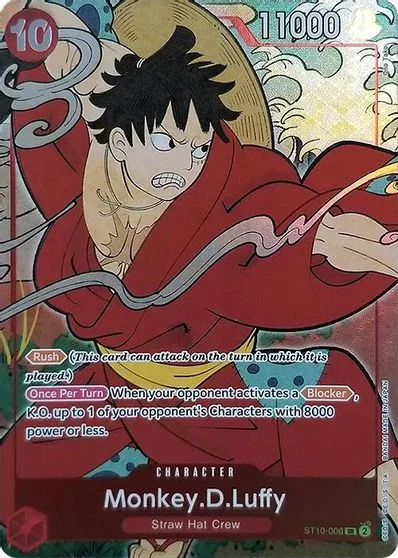 Monkey.D.Luffy [Anniversary] ST10-006