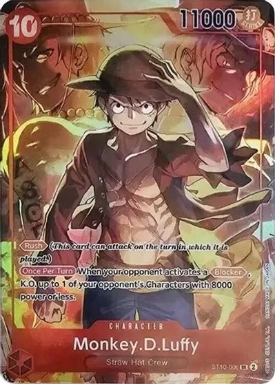 Monkey.D.Luffy [Treasure Booster] ST10-006