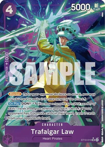 Trafalgar Law [Alternate Art PRB01] ST10-010