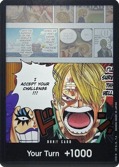 DON!! Card [Ivankov & Sanji]