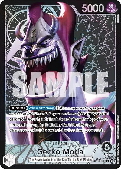 Gecko Moria [Alternate Art] OP06-080