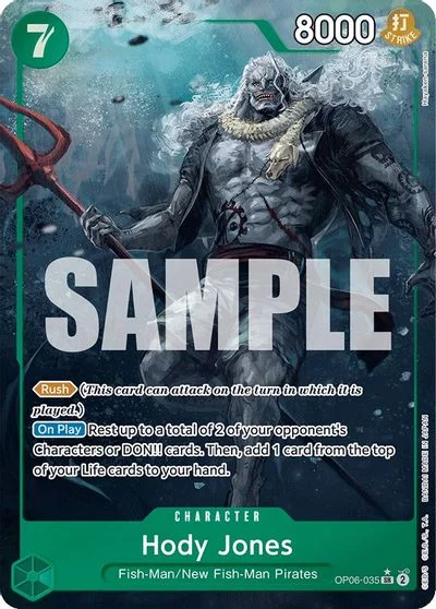 Hody Jones [Alternate Art] OP06-035