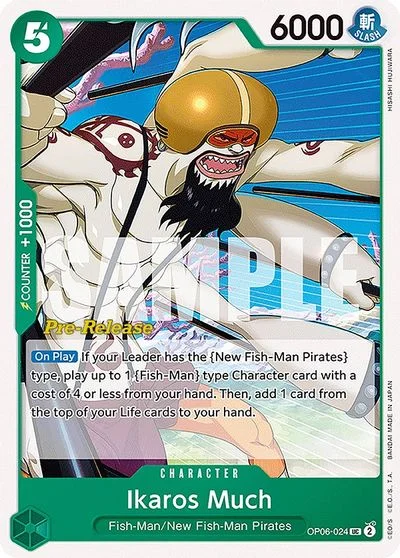 Ikaros Much [Pre-Release] OP06-024