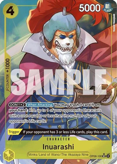Inuarashi [Full Art PRB01] OP06-100