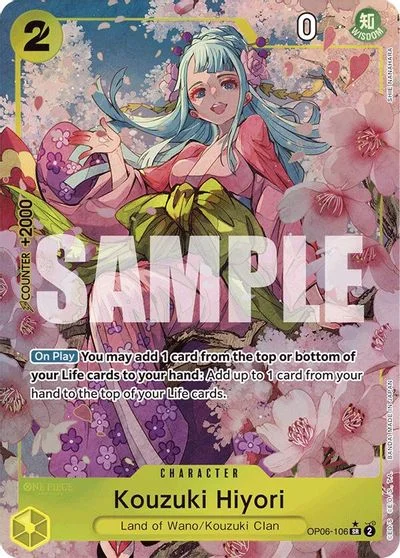 Kouzuki Hiyori [Alternate Art PRB01] OP06-106