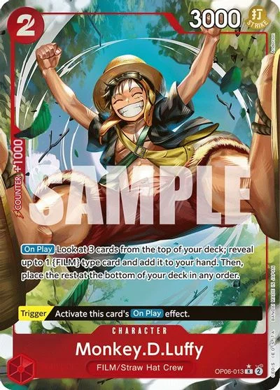 Monkey.D.Luffy [Alternate Art] OP06-013