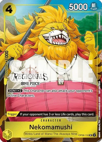 Nekomamushi [Offline Regionals] OP06-110
