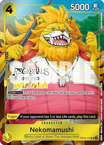 Nekomamushi [Offline Regionals Winner] OP06-110