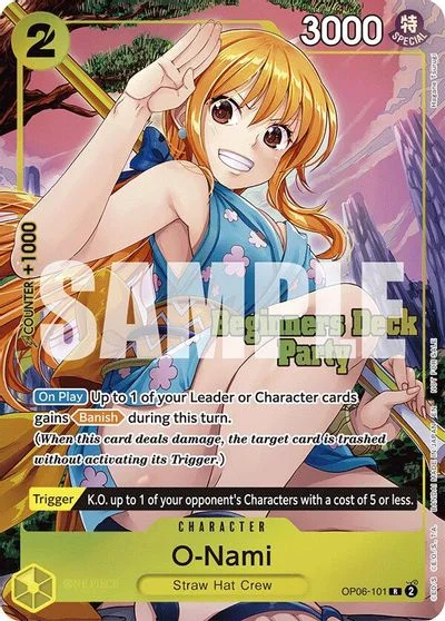 O-Nami [Beginners Deck Party] OP06-101