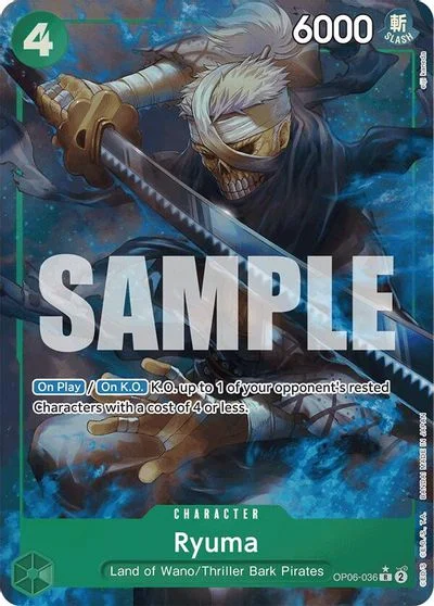 Ryuma [Full Art PRB01] OP06-036