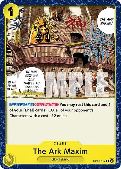 The Ark Maxim [Pre-Release] OP06-117