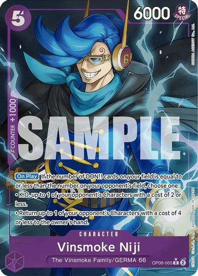 Vinsmoke Niji [Alternate Art PRB01] OP06-065