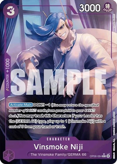 Vinsmoke Niji [Full Art PRB01] OP06-064