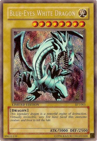 Blue-Eyes White Dragon BPT-003