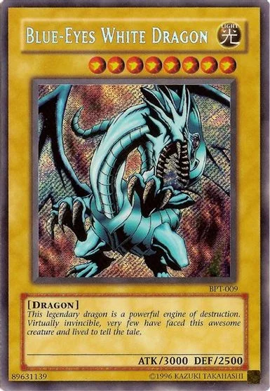 Blue-Eyes White Dragon BPT-009