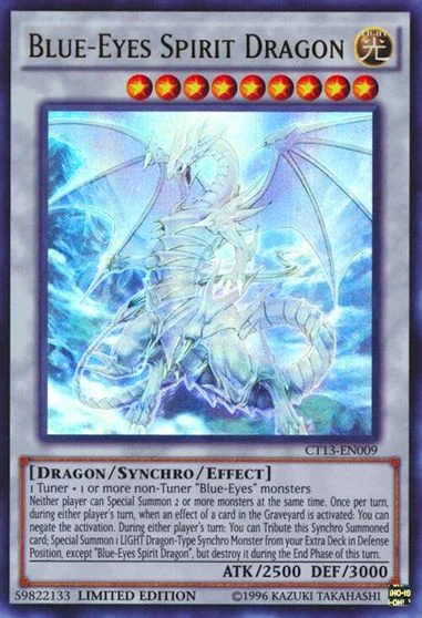 Blue-Eyes Spirit Dragon CT13-EN009