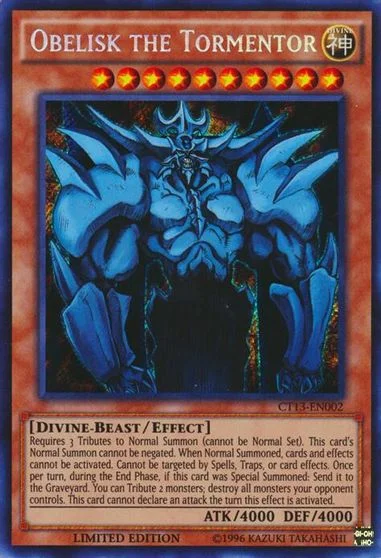 Obelisk the Tormentor CT13-EN002