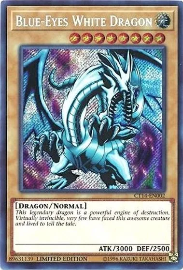 Blue-Eyes White Dragon CT14-EN002