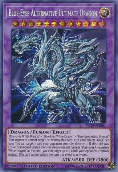 Blue-Eyes Alternative Ultimate Dragon TN19-EN001